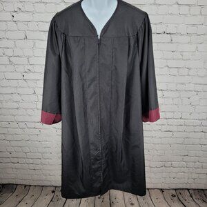 Texas A&M University Aggies Black & Maroon Zipped College Graduation Gown